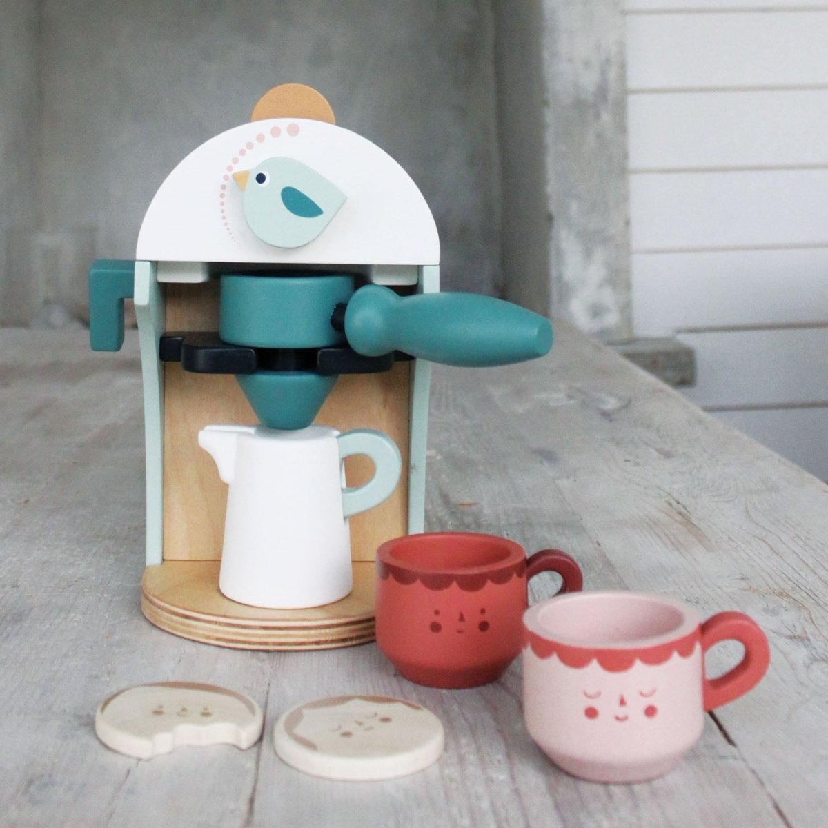 Machine à café Babyccino -Jouets d'imitation- Boutique LeoLudo-Tender Leaf Toys