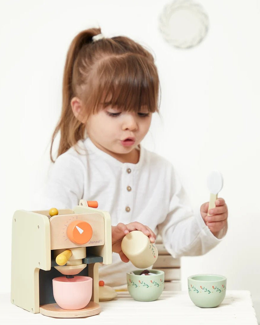 Machine à café Mamie Soleil -Jouets d'imitation- Boutique LeoLudo-Janod