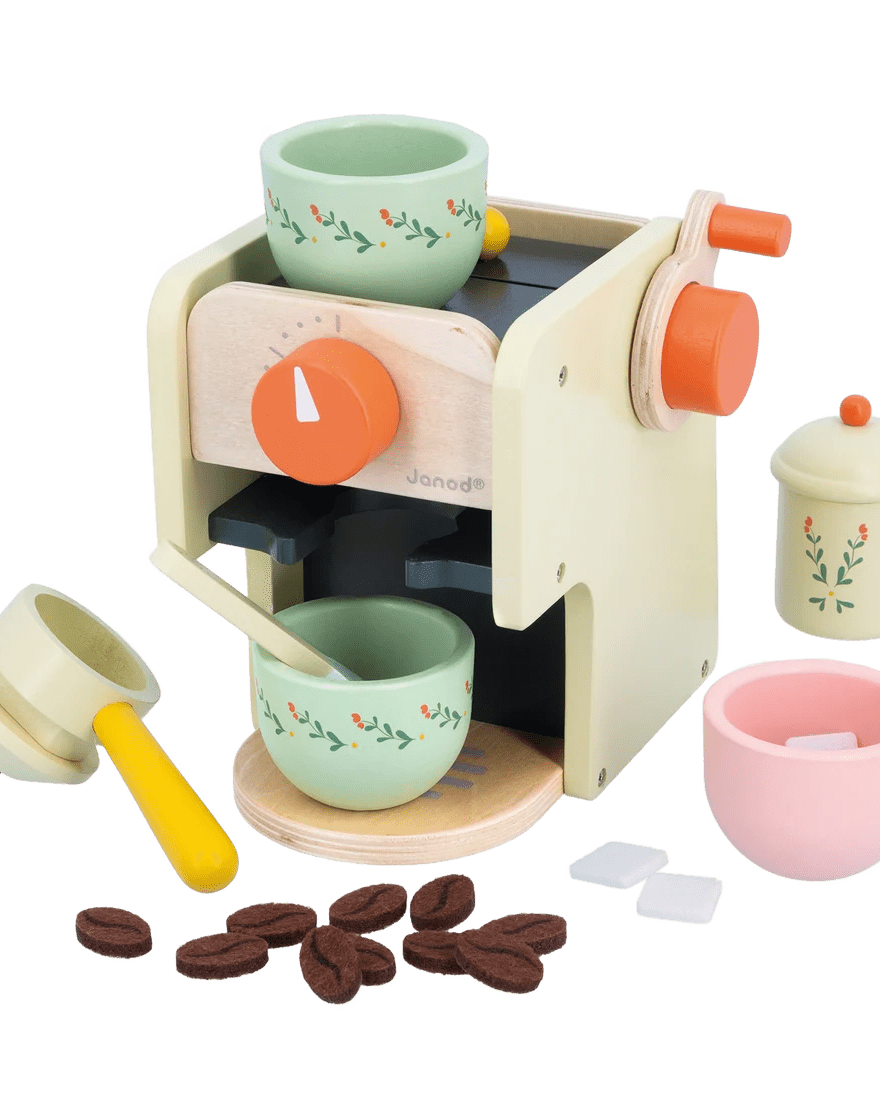 Machine à café Mamie Soleil -Jouets d'imitation- Boutique LeoLudo-Janod
