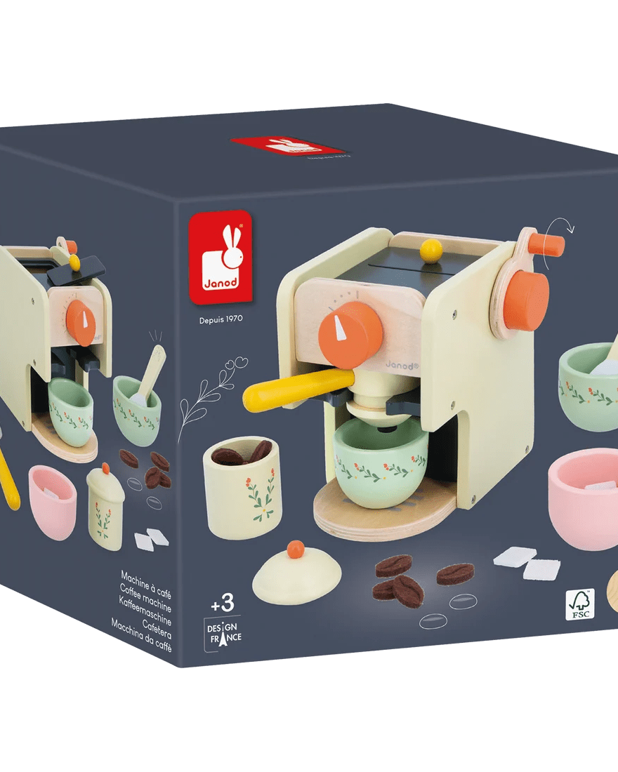 Machine à café Mamie Soleil -Jouets d'imitation- Boutique LeoLudo-Janod