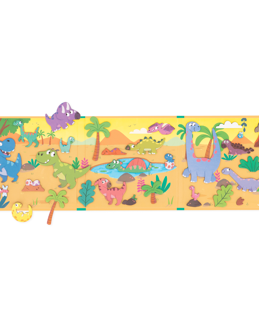 Magnéti'stories - Dinosaures (30 pcs) - Janod -Jeux magnétiques- Boutique LeoLudo-Janod