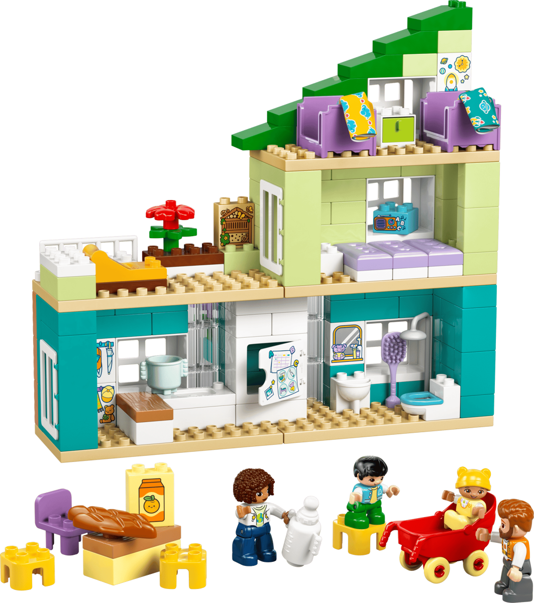 Maison familiale moderne 3 - en - 1 – LEGO DUPLO (166 pcs) - Jeux de construction - Boutique LeoLudo - LEGO