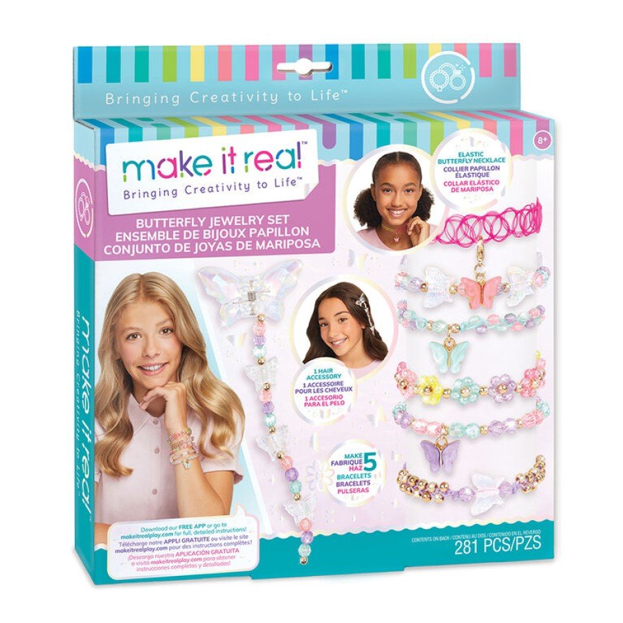 Make it Real - Ensemble de bracelets Papillons - Art & bricolage - Boutique LeoLudo - Make it Real