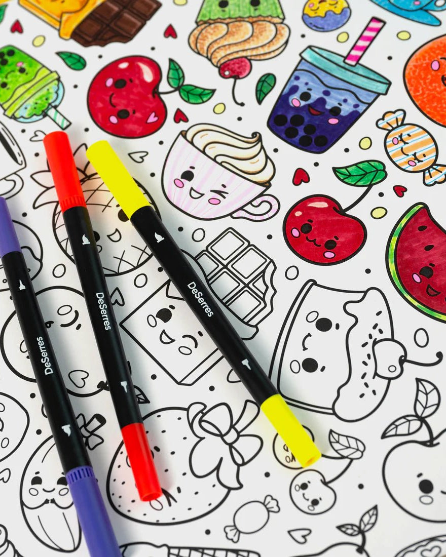 Mallette de coloriage – 70 marqueurs DeSerres -Art & bricolage- Boutique LeoLudo-DeSerres