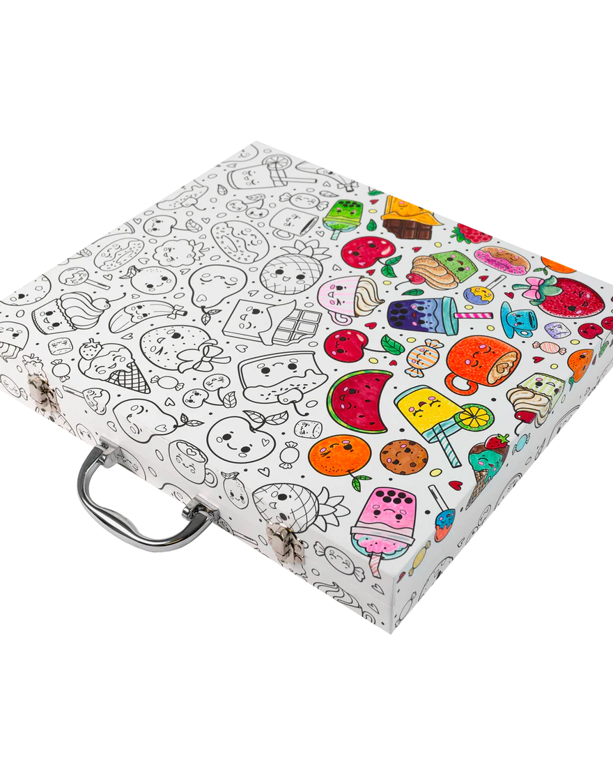 Mallette de coloriage – 70 marqueurs DeSerres -Art & bricolage- Boutique LeoLudo-DeSerres