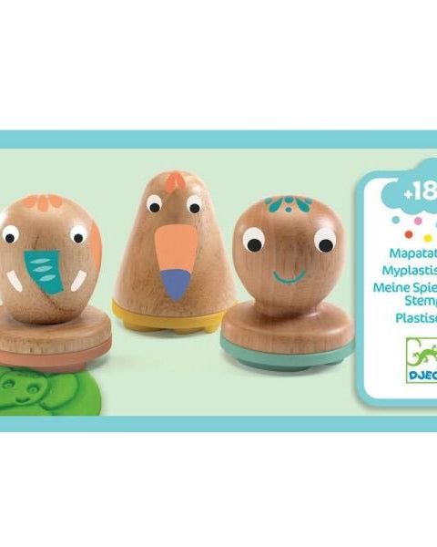 Mapatatraces Animaux en Bois pour Enfants de 18 Mois et + Art & bricolage- Boutique LeoLudo