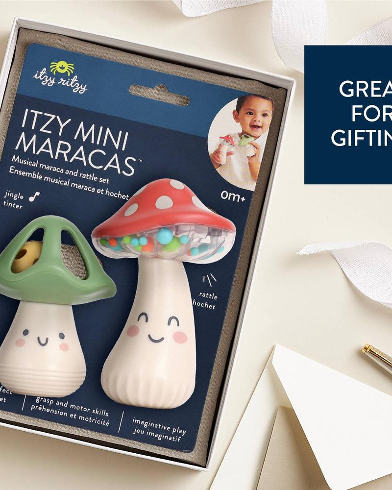 Maracas pour bébé – Itzy Mini Maracas™ - Jouets musicaux - Boutique LeoLudo - Itzy Ritzy Canada