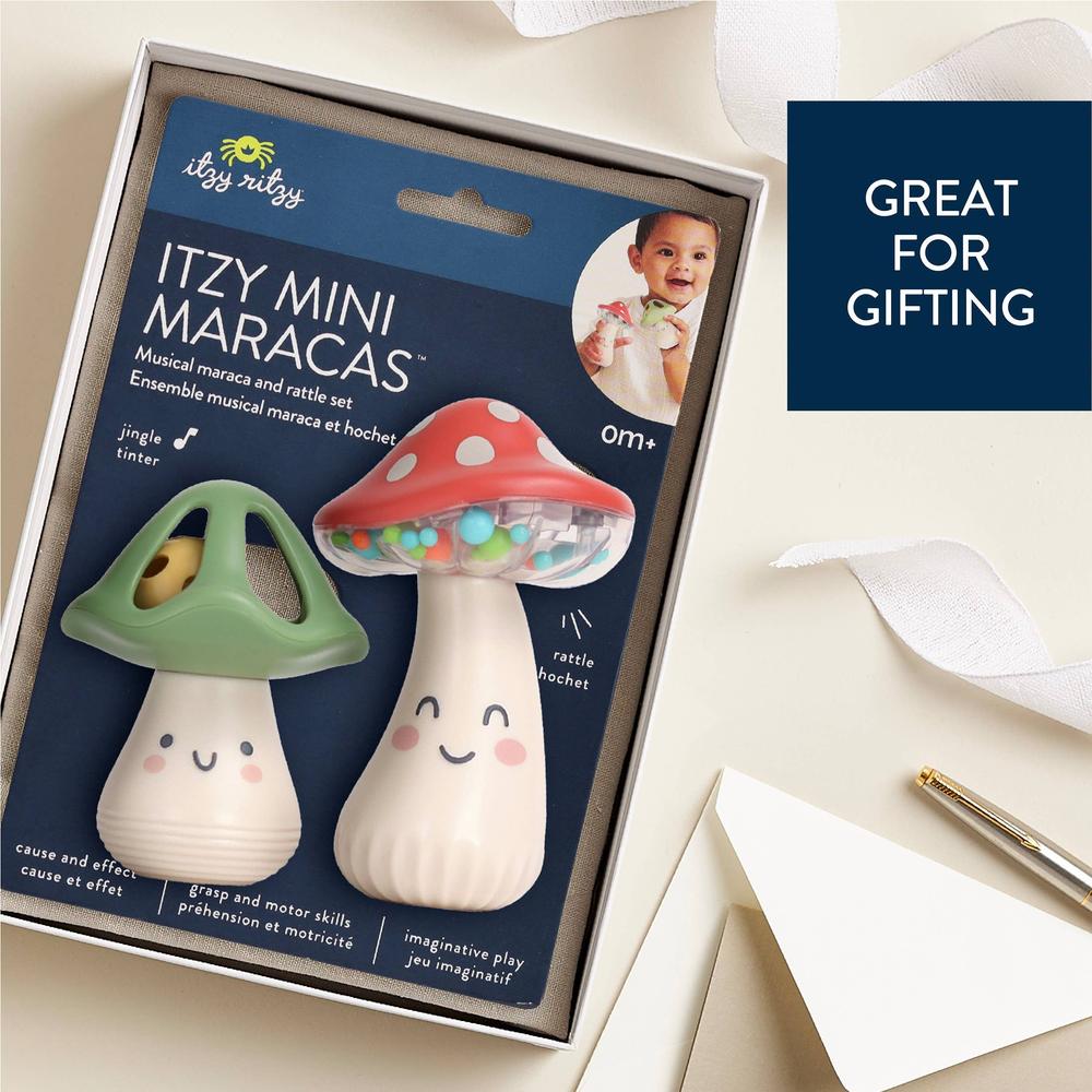 Maracas pour bébé – Itzy Mini Maracas™ - Jouets musicaux - Boutique LeoLudo - Itzy Ritzy Canada
