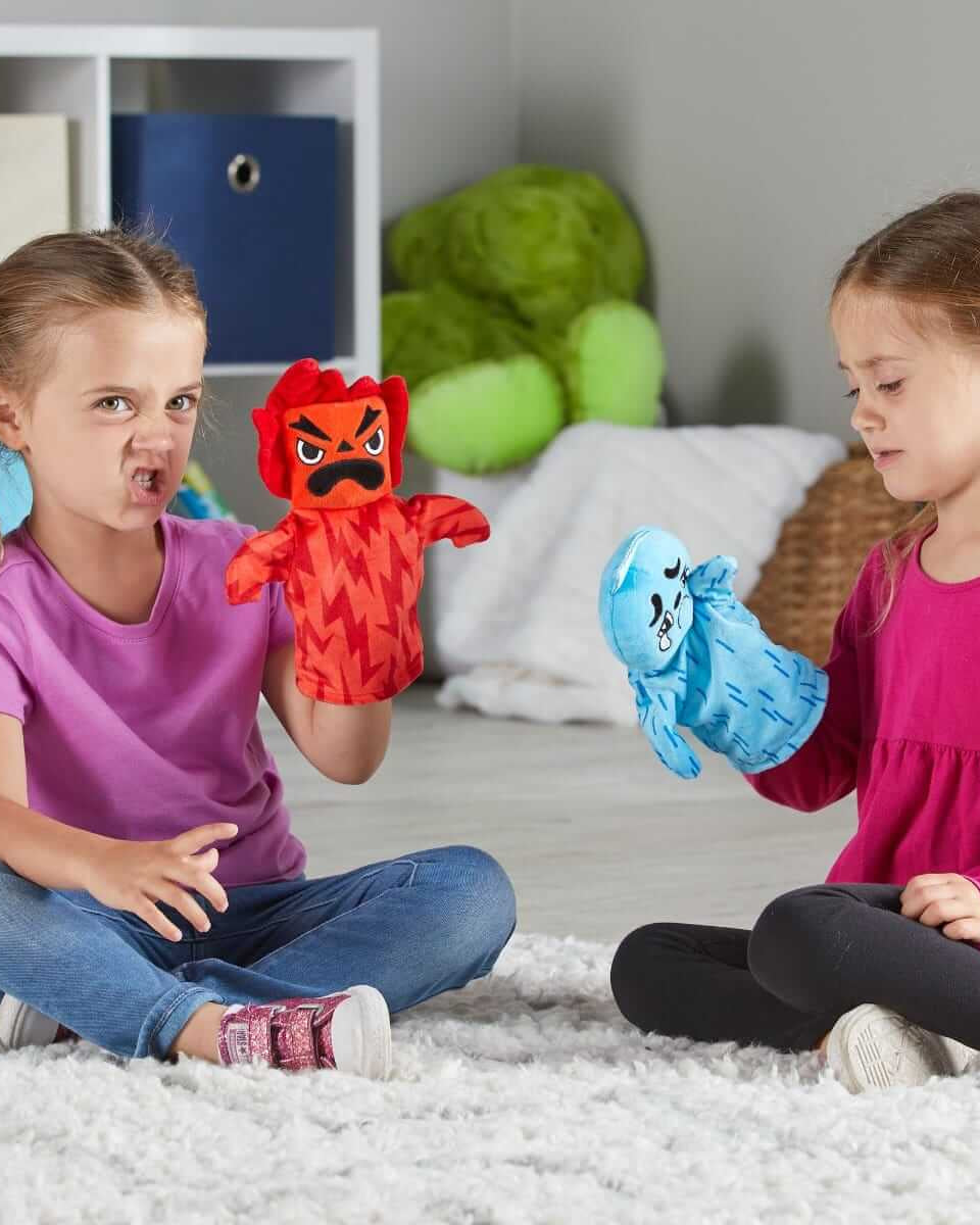 Marionnettes éducatives: Famille Émotions - Marionnettes - Boutique LeoLudo - Learning Resources