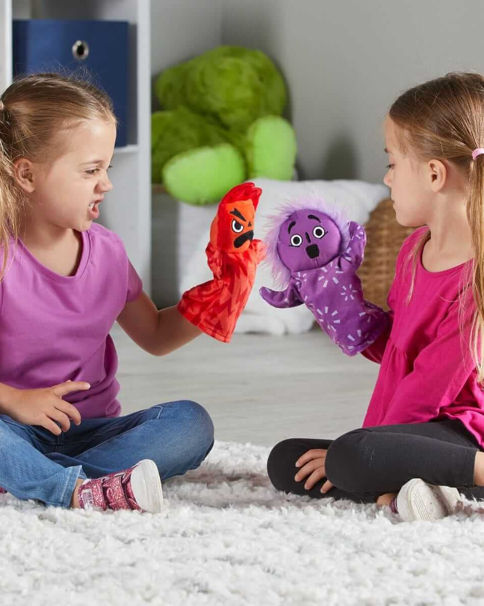 Marionnettes éducatives: Famille Émotions - Marionnettes - Boutique LeoLudo - Learning Resources