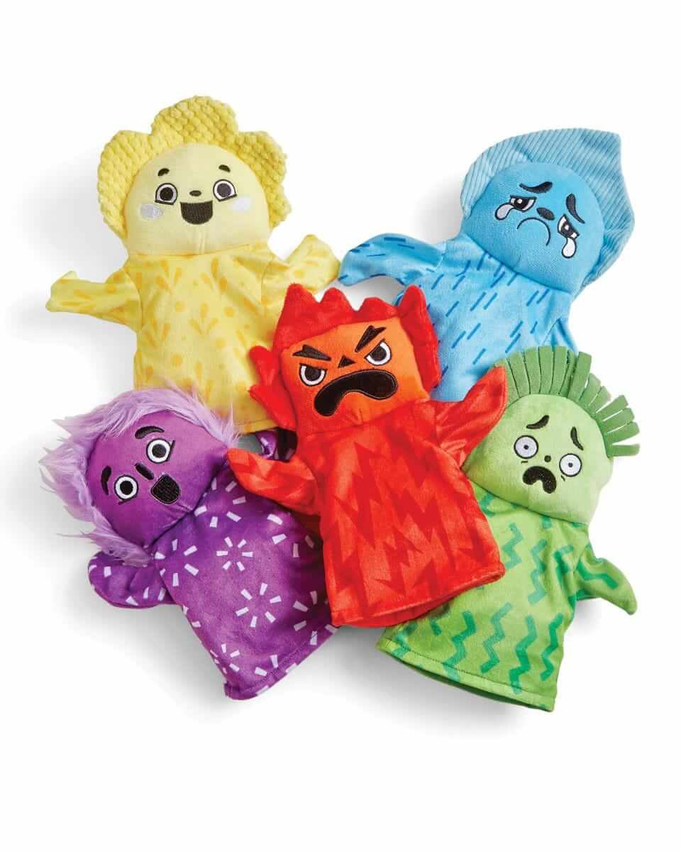 Marionnettes éducatives: Famille Émotions - Marionnettes - Boutique LeoLudo - Learning Resources
