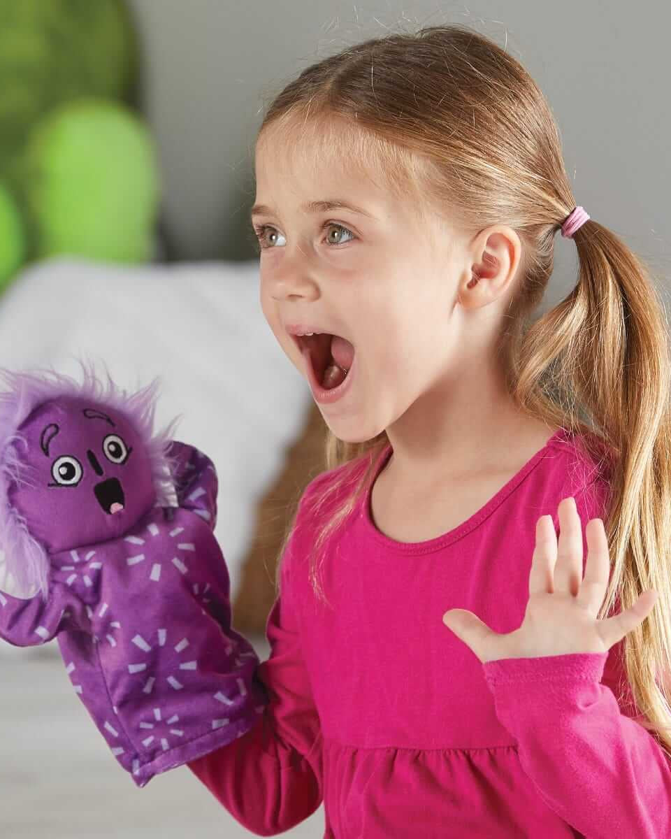 Marionnettes éducatives: Famille Émotions - Marionnettes - Boutique LeoLudo - Learning Resources