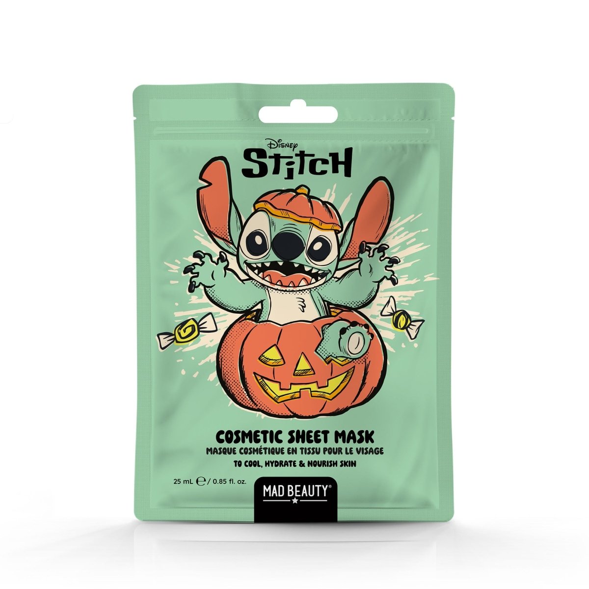 Masque cosmétique Disney Stitch Halloween - Fruits effrayants -Soins et hygiène- Boutique LeoLudo-Mad Beauty