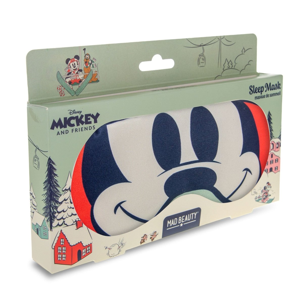 Masque de sommeil Disney Mickey au ski -Soins et hygiène- Boutique LeoLudo-Mad Beauty