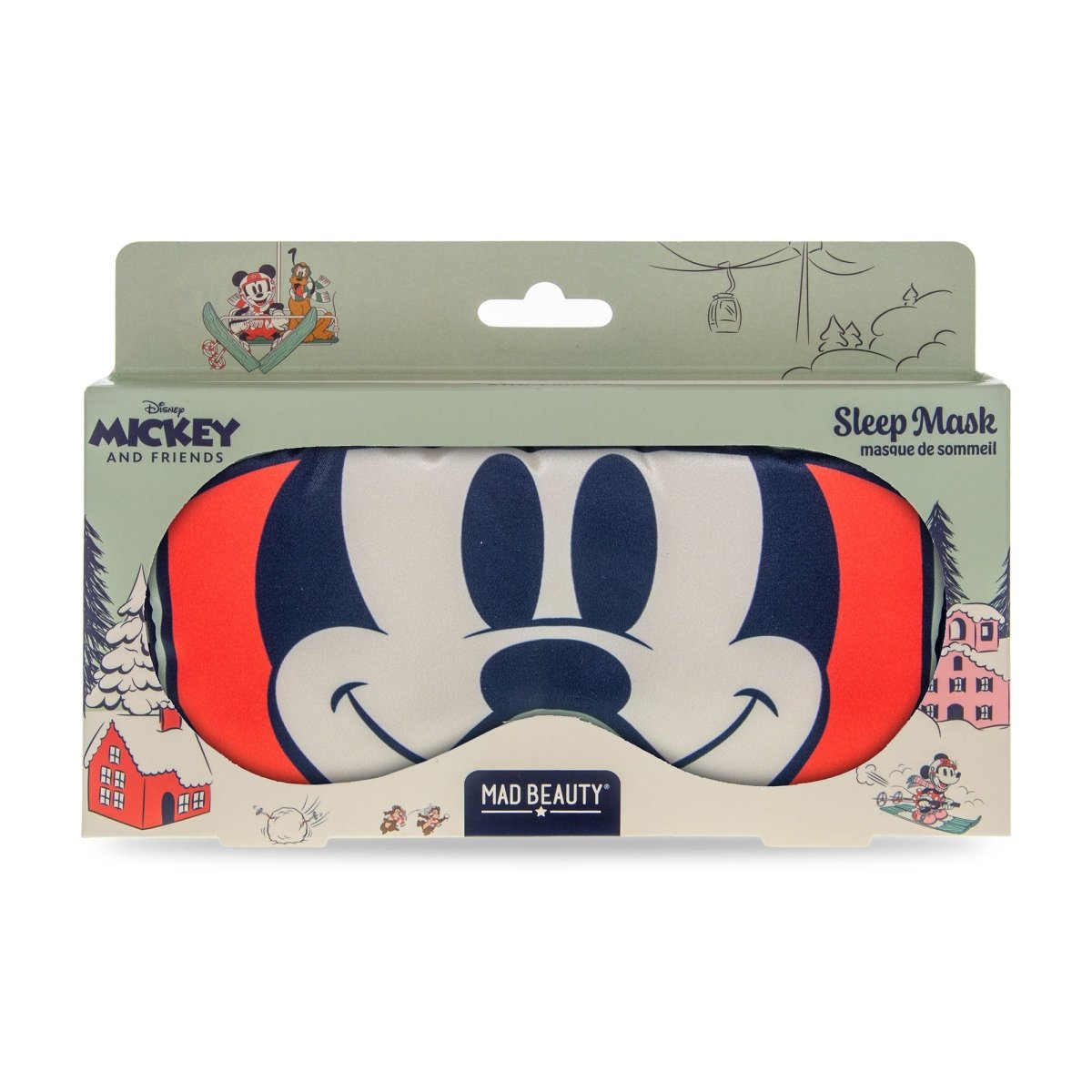 Masque de sommeil Disney Mickey au ski -Soins et hygiène- Boutique LeoLudo-Mad Beauty
