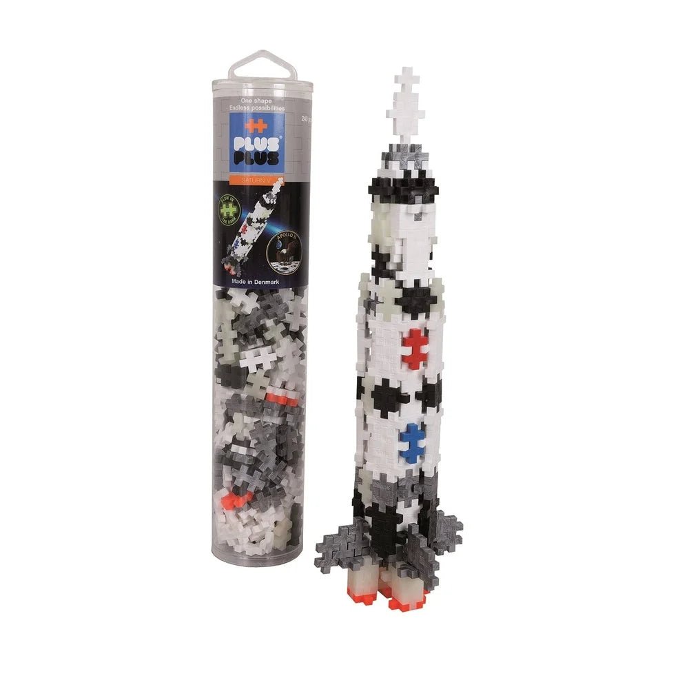 Méga Tube Plus-Plus – Fusée Saturn V (240 pièces) -Jeux de construction- Boutique LeoLudo-Plus-Plus
