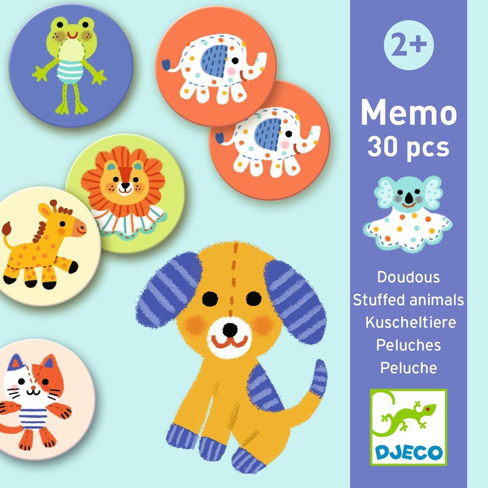 Mémo Doudous - Jeux éducatifs - Boutique LeoLudo - Djeco