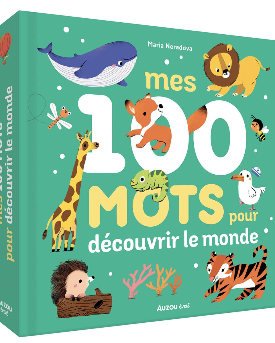 Mes 100 mots pour découvrir le monde - Livres d'éveil - Boutique LeoLudo - Auzou