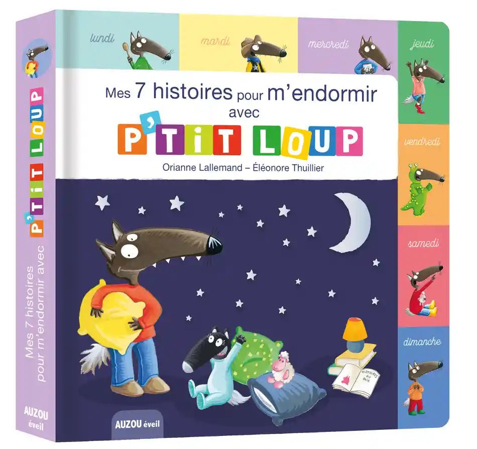 Mes 7 histoires pour m'endormir avec P'tit Loup - Livres - Boutique LeoLudo - Auzou
