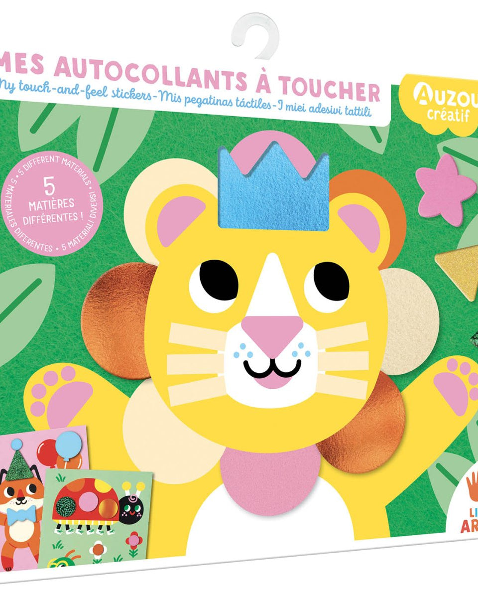 Mes autocollants à toucher - Cahiers d'activités - Boutique LeoLudo - Auzou