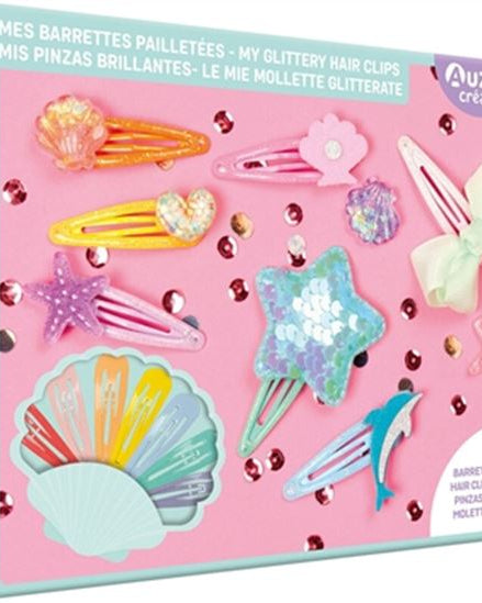 Mes barrettes pailletées -Art & bricolage- Boutique LeoLudo-Auzou