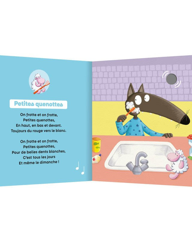 Mes comptines pour bien grandir avec P'tit Loup - Livres - Boutique LeoLudo - Auzou