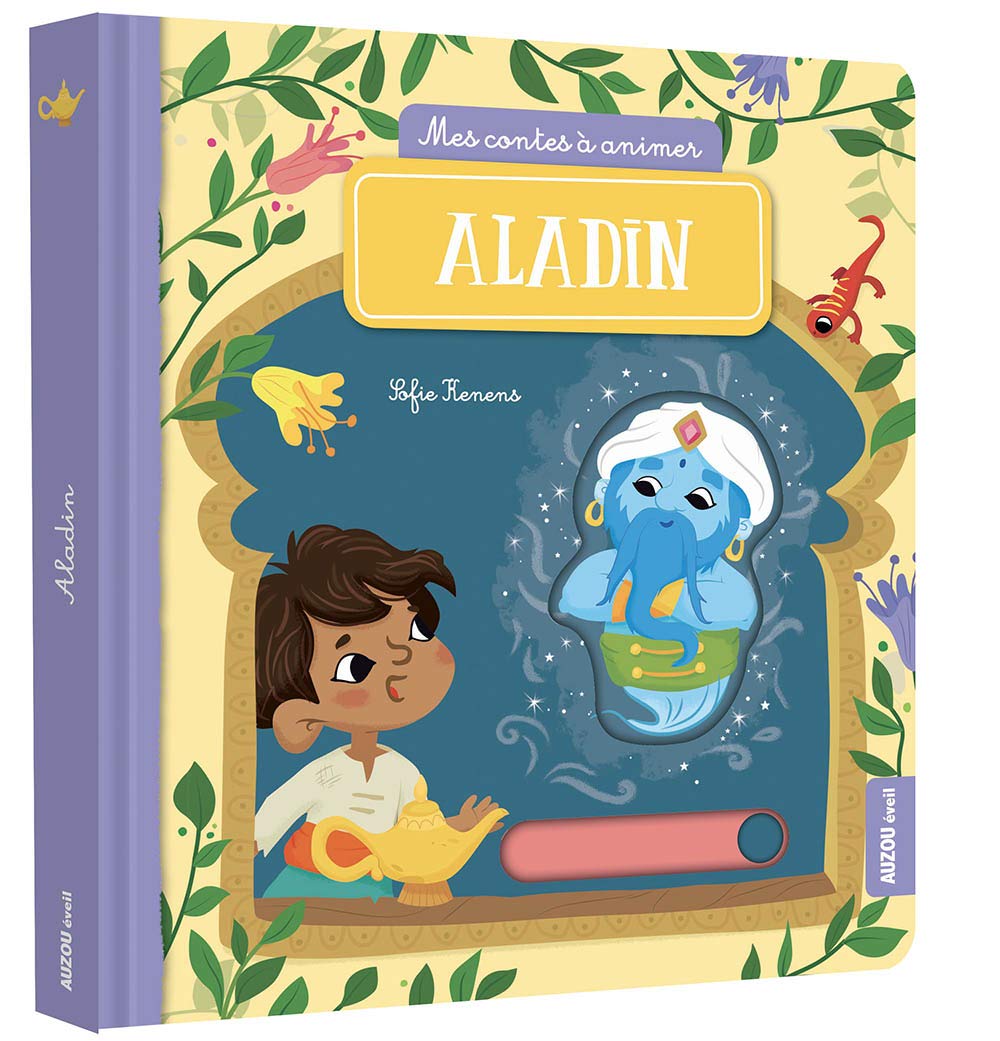 Mes contes à animer - Aladin - Livres d'éveil - Boutique LeoLudo - Auzou