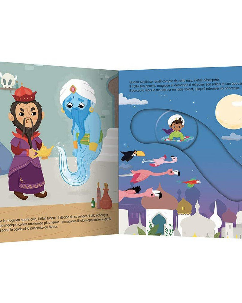 Mes contes à animer - Aladin - Livres d'éveil - Boutique LeoLudo - Auzou