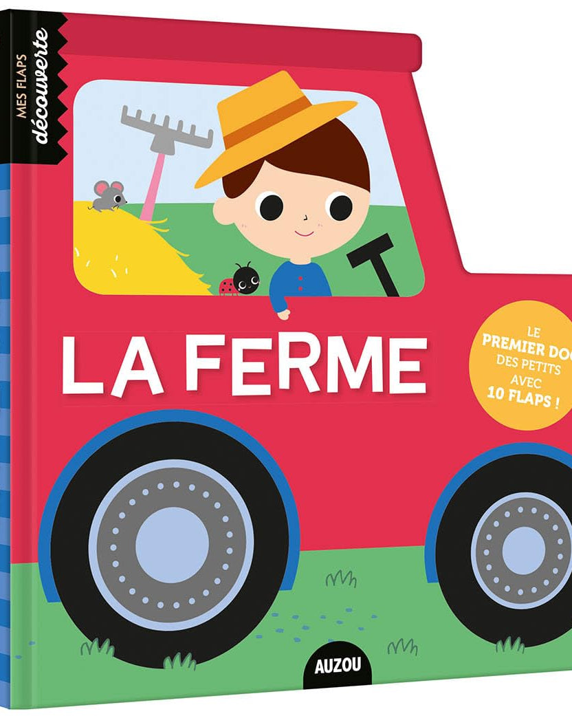 Mes flaps découvertes: La ferme - Livres d'éveil - Boutique LeoLudo - Auzou