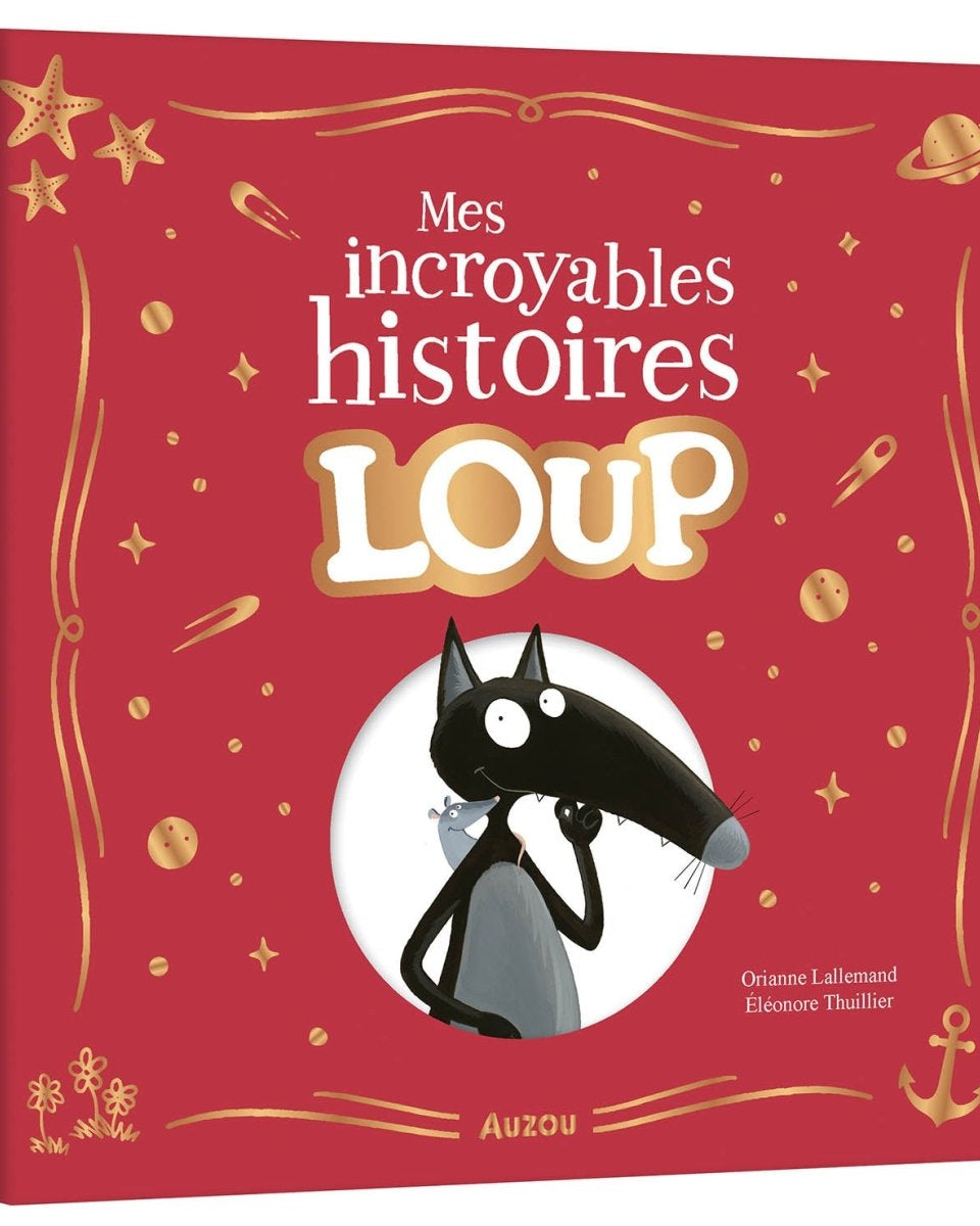 Mes incroyables histoires de Loup - Coffret livre et peluche -Livres- Boutique LeoLudo-Auzou
