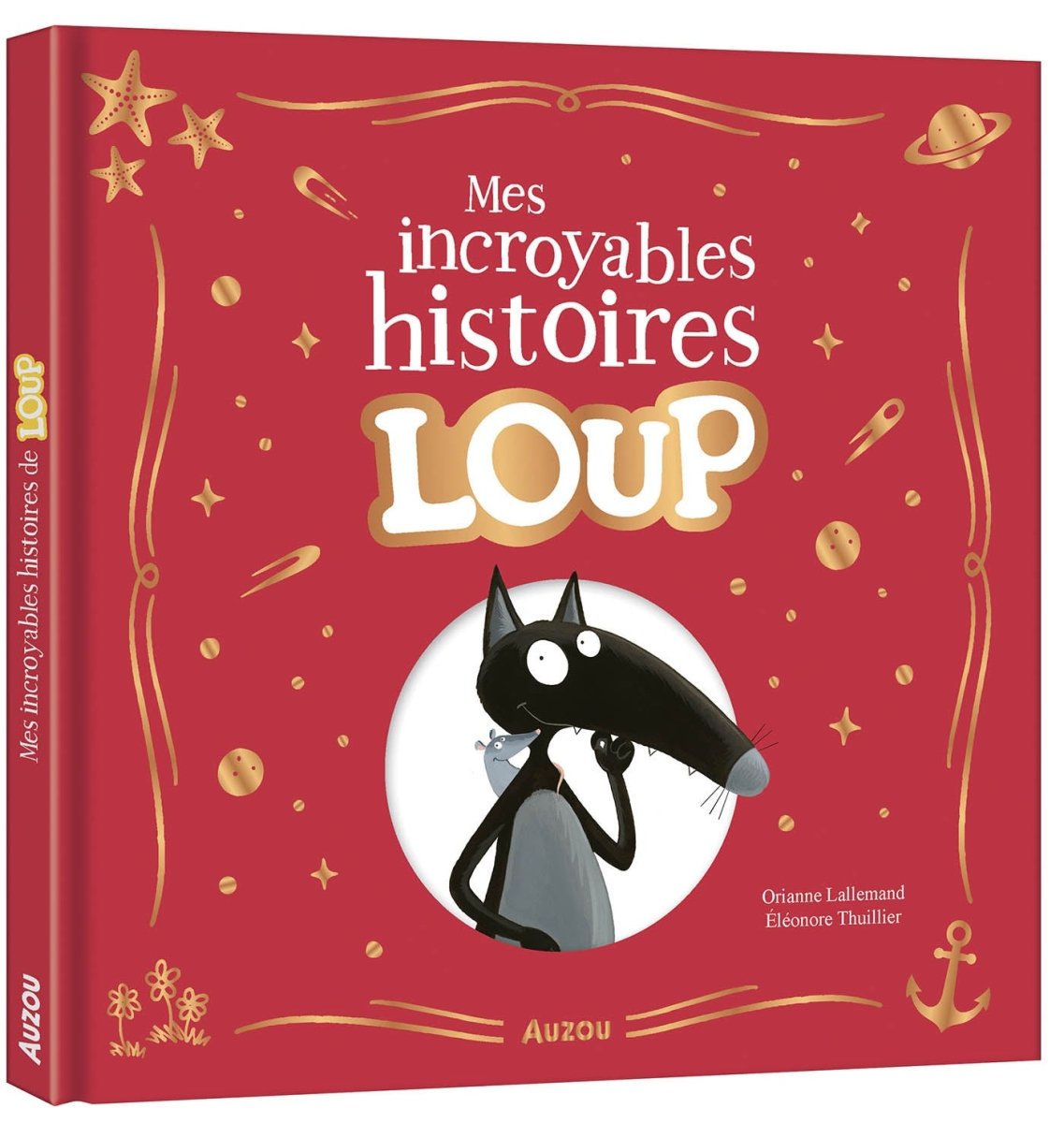 Mes incroyables histoires de Loup - Coffret livre et peluche -Livres- Boutique LeoLudo-Auzou