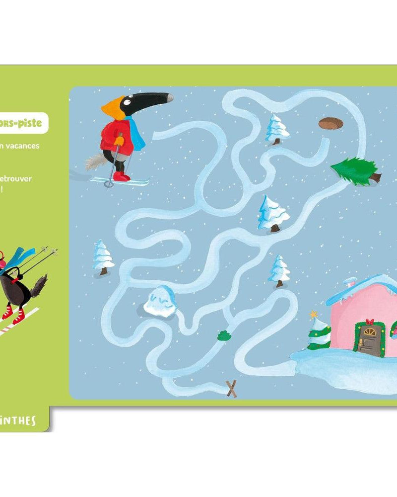 Mes jeux effaçables Loup - Spécial Noël -Livres- Boutique LeoLudo-Auzou