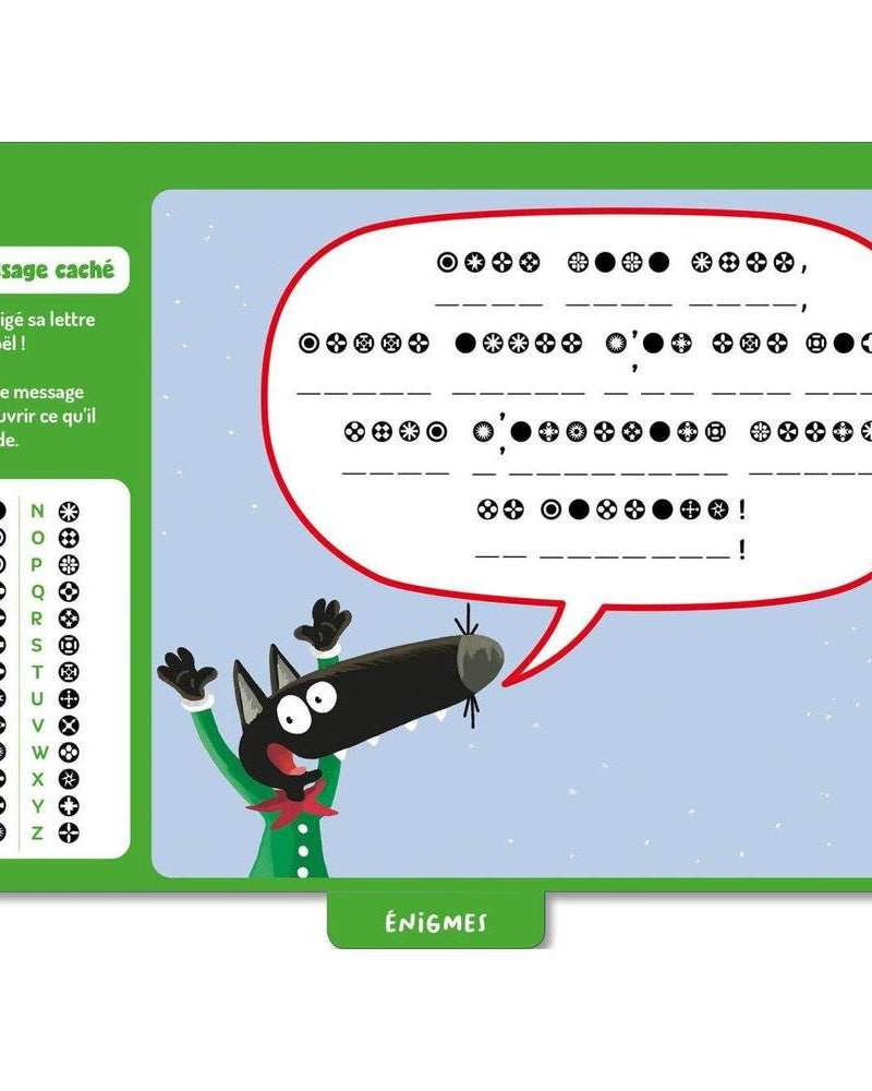 Mes jeux effaçables Loup - Spécial Noël -Livres- Boutique LeoLudo-Auzou