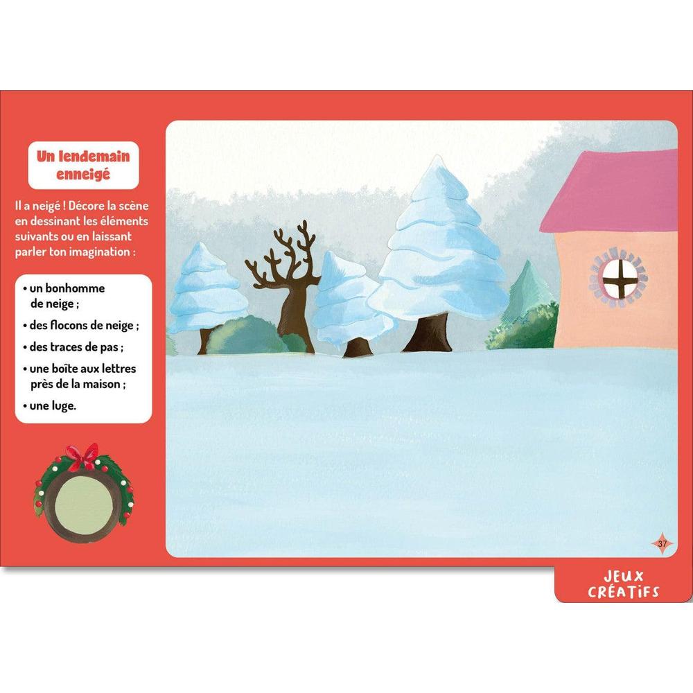 Mes jeux effaçables Loup - Spécial Noël -Livres- Boutique LeoLudo-Auzou