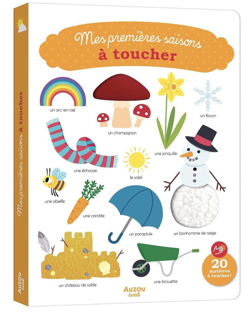 Mes premières saisons à toucher - Livres - Boutique LeoLudo - Auzou