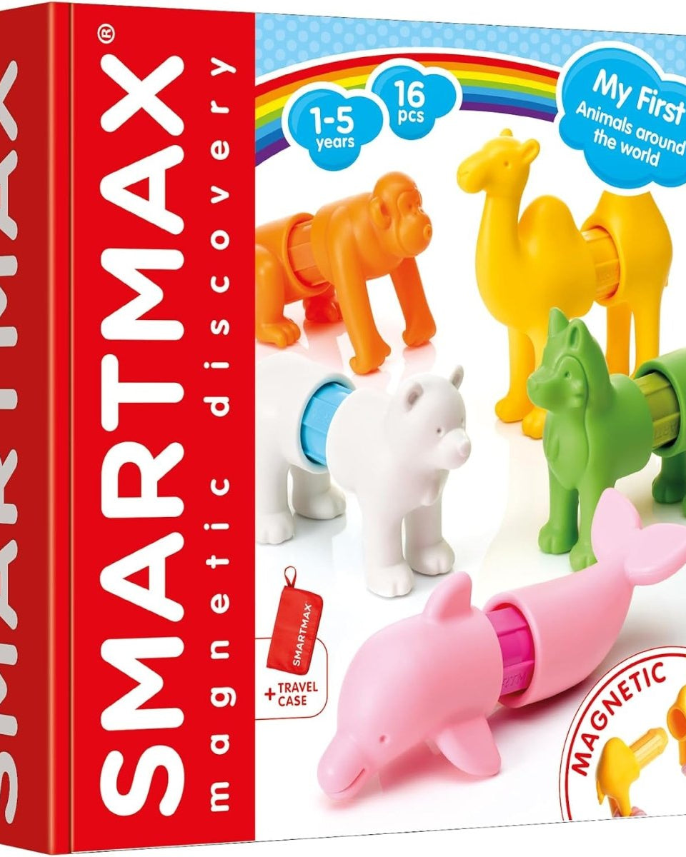 Mes premiers animaux autour du monde – Animaux magnétiques -Jeux magnétiques- Boutique LeoLudo-SmartMax