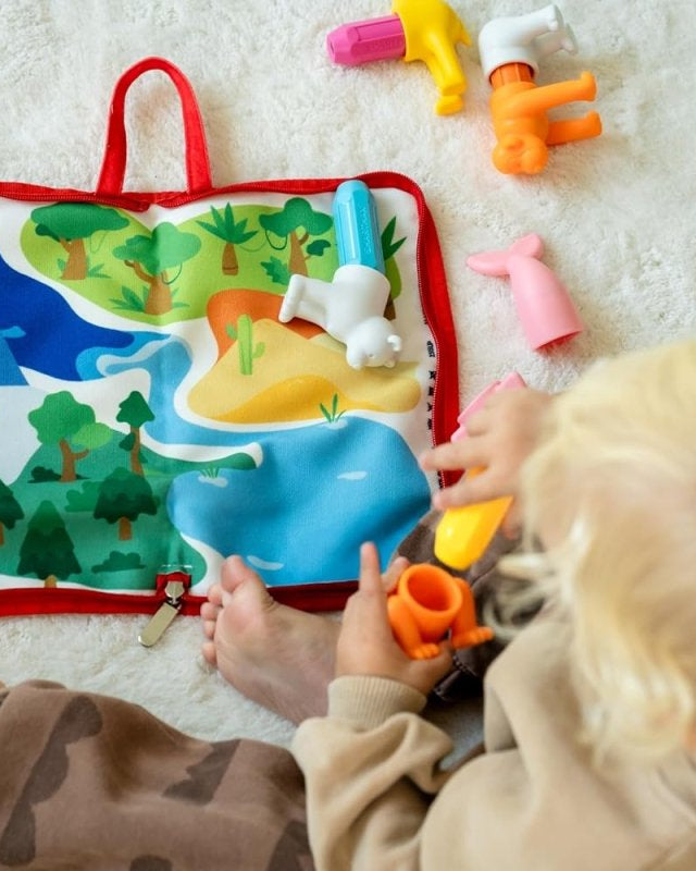 Mes premiers animaux autour du monde – Animaux magnétiques -Jeux magnétiques- Boutique LeoLudo-SmartMax