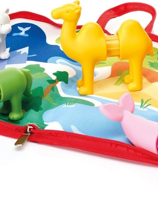 Mes premiers animaux autour du monde – Animaux magnétiques -Jeux magnétiques- Boutique LeoLudo-SmartMax