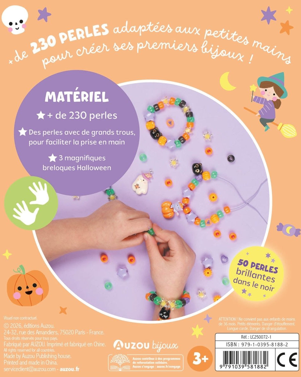 Mes premiers bijoux - Halloween -Art & bricolage- Boutique LeoLudo-Auzou