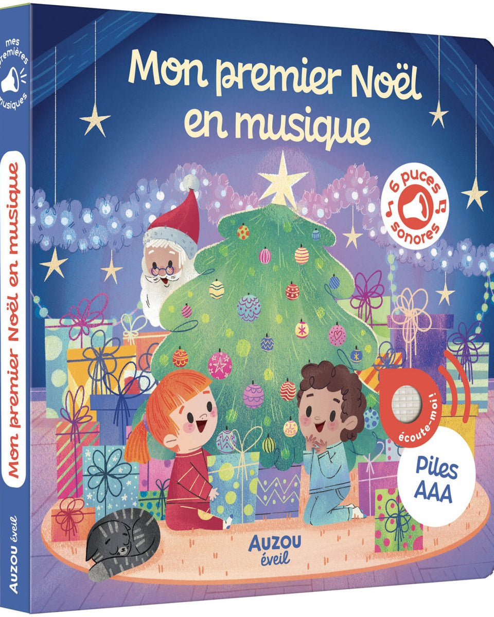 Mes premiers sonores - Mon premier Noël en musique -Livres d'éveil- Boutique LeoLudo-Auzou