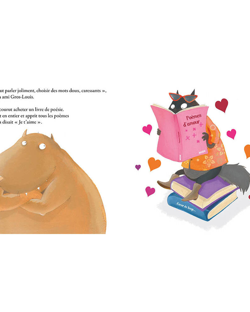 Mes p'tits albums - Le loup qui cherchait une amoureuse - Livres - Boutique LeoLudo - Auzou