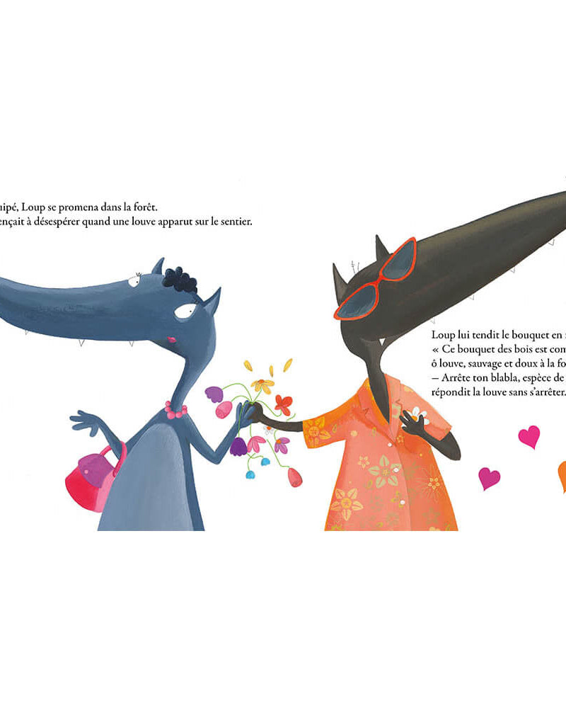 Mes p'tits albums - Le loup qui cherchait une amoureuse - Livres - Boutique LeoLudo - Auzou