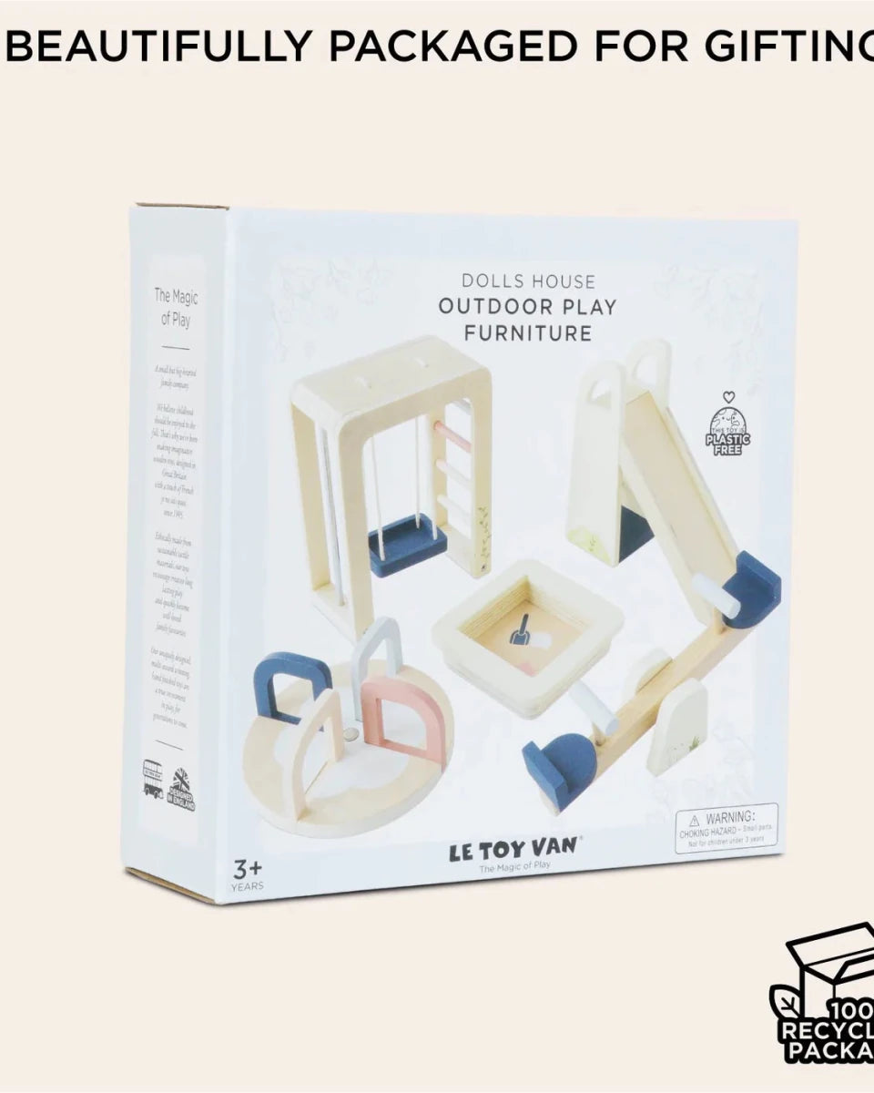Meubles de jeu extérieurs pour maison de poupée - Ensembles de jeu - Boutique LeoLudo - Le Toy Van