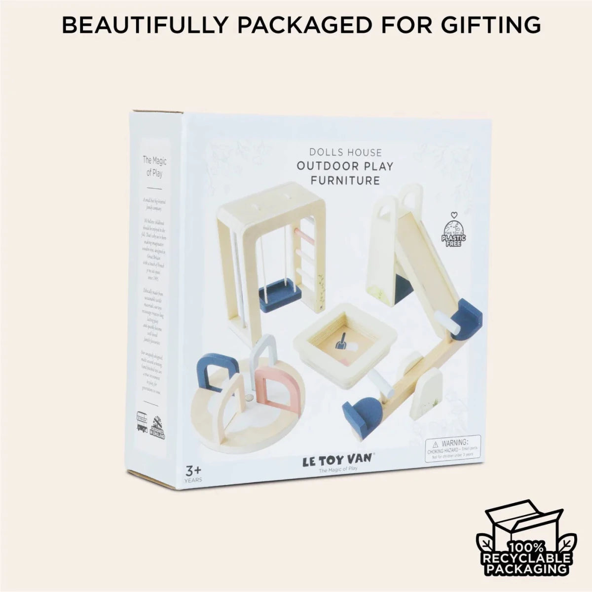 Meubles de jeu extérieurs pour maison de poupée - Ensembles de jeu - Boutique LeoLudo - Le Toy Van