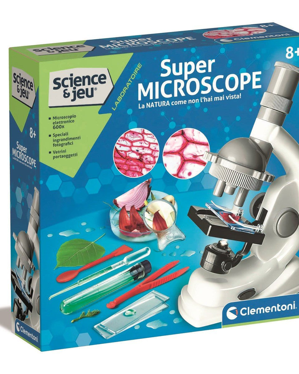 Microscope Super 1200 : Observez le monde en détail ! Jeux scientifiques- Boutique LeoLudo