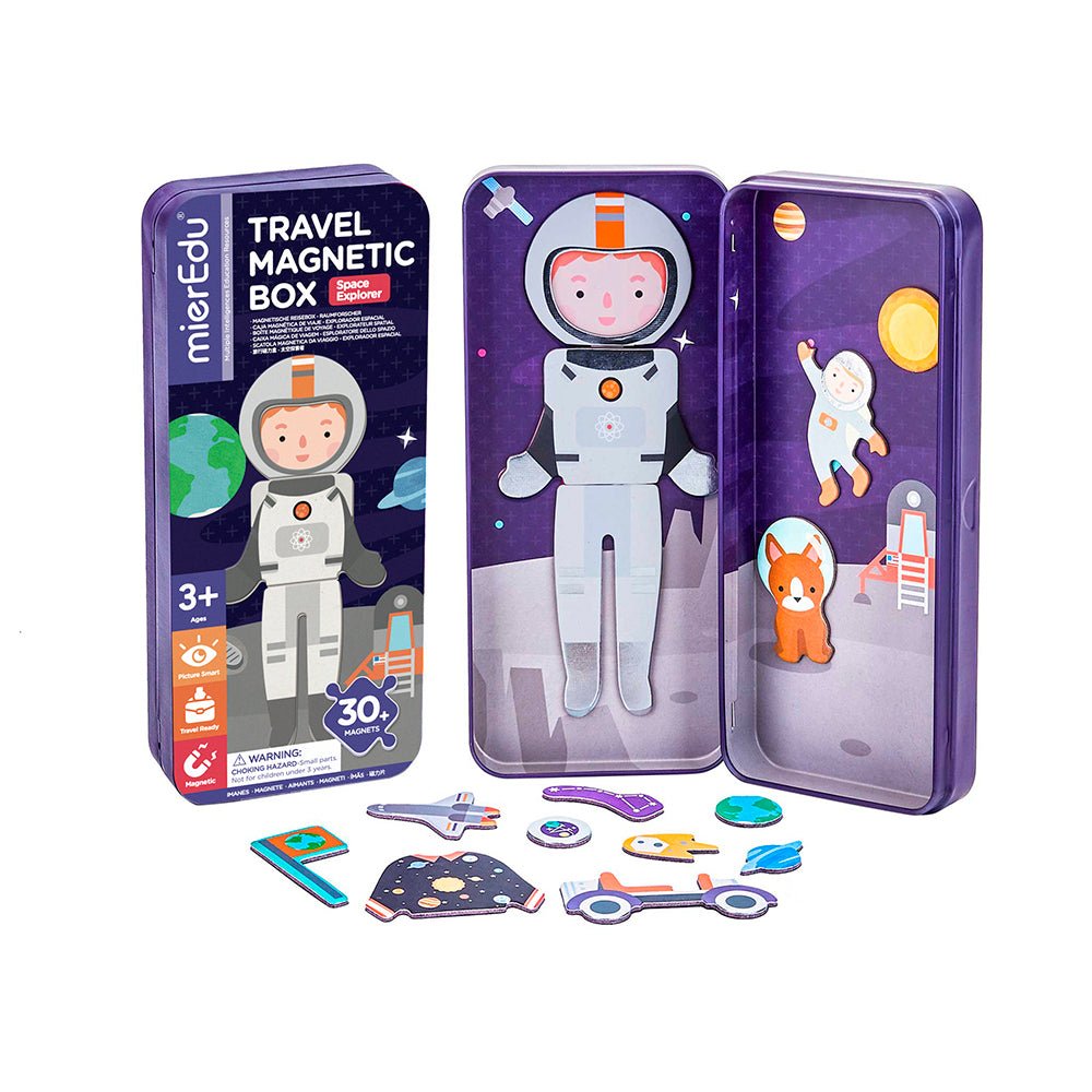 MierEdu - Boîte magnétique Explorateur spatial -Jeux magnétiques- Boutique LeoLudo-MierEdu