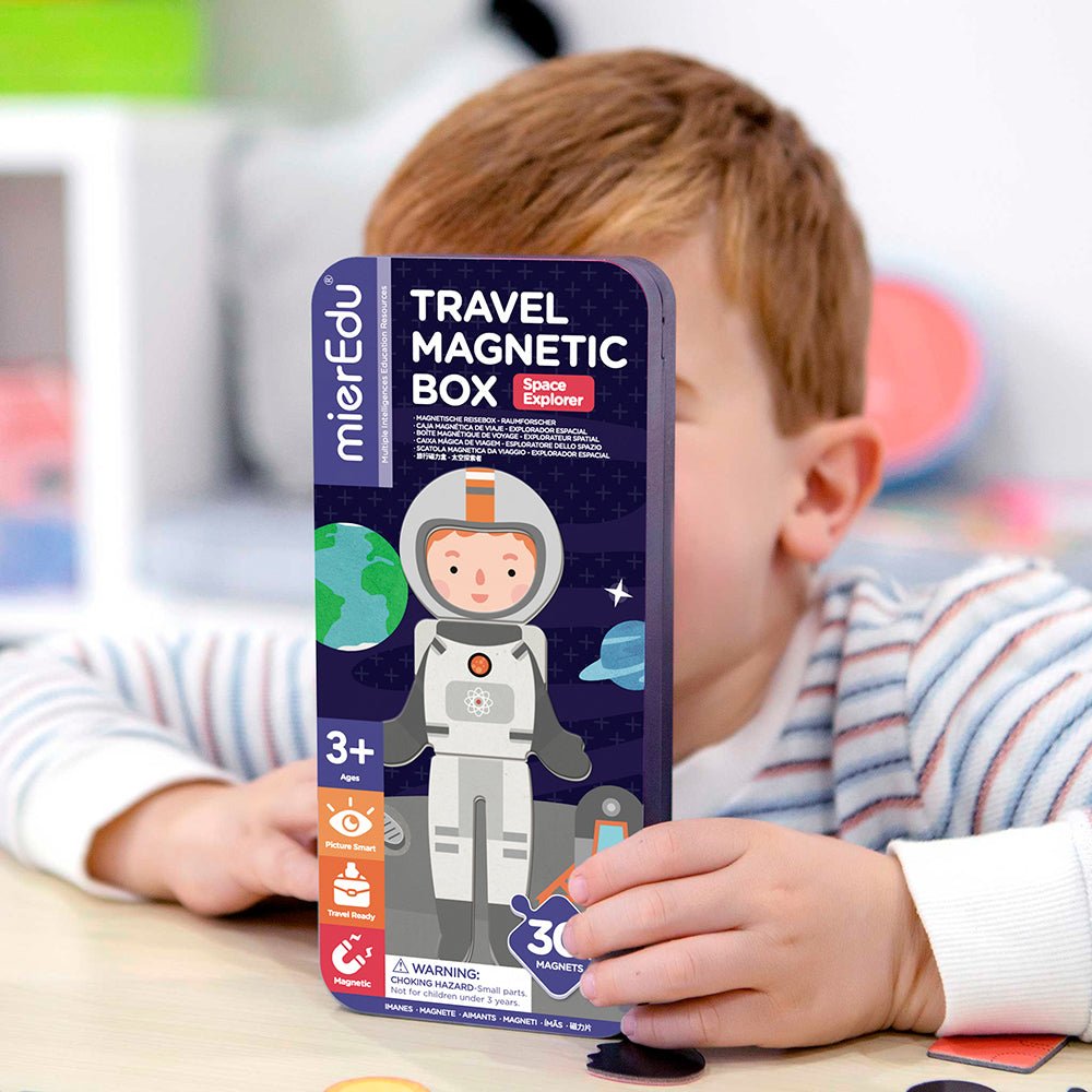 MierEdu - Boîte magnétique Explorateur spatial -Jeux magnétiques- Boutique LeoLudo-MierEdu