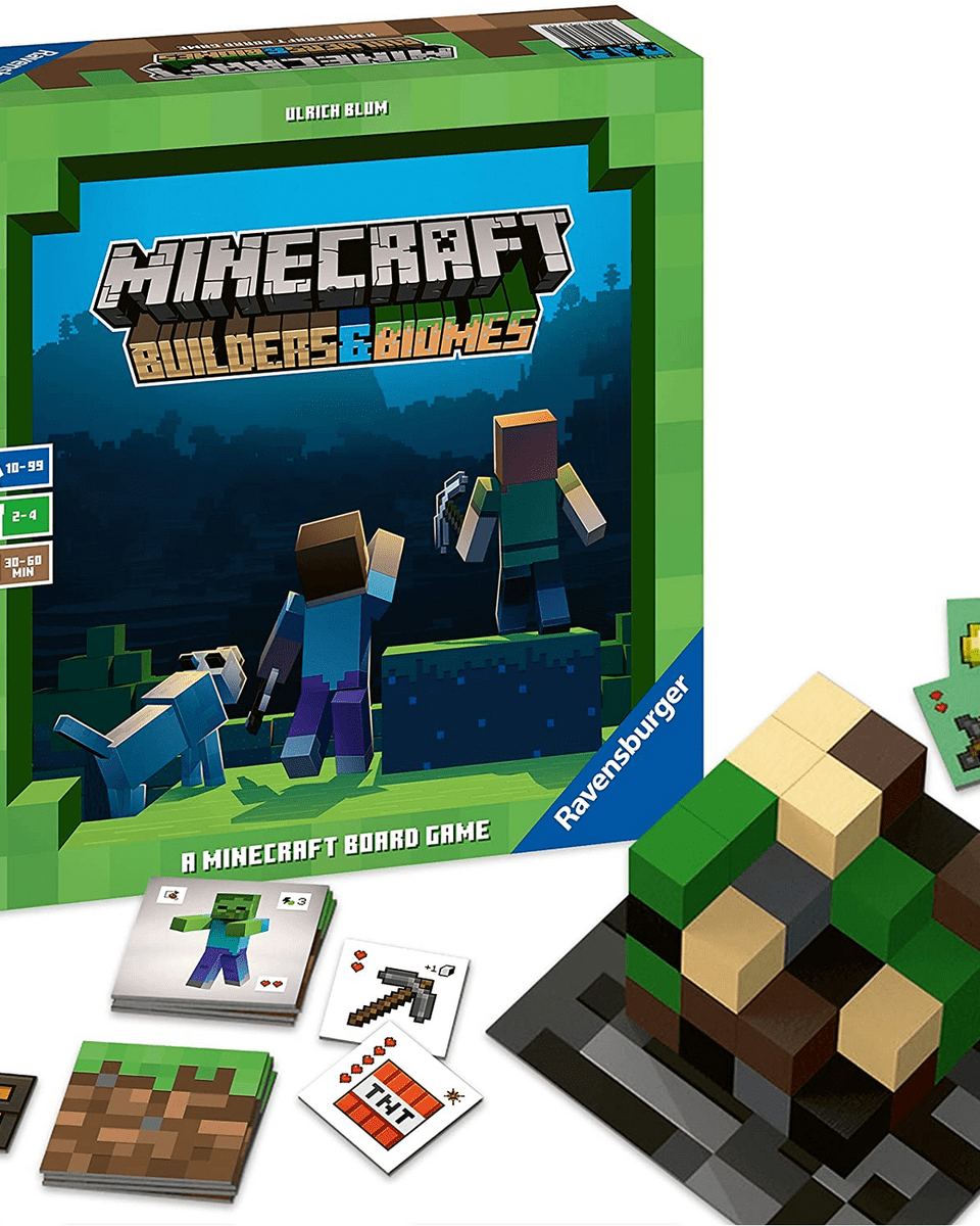 Minecraft: Builders & Biomes - Jeux de société - Boutique LeoLudo - Ravensburger