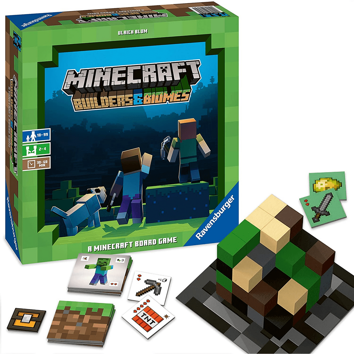 Minecraft: Builders & Biomes - Jeux de société - Boutique LeoLudo - Ravensburger