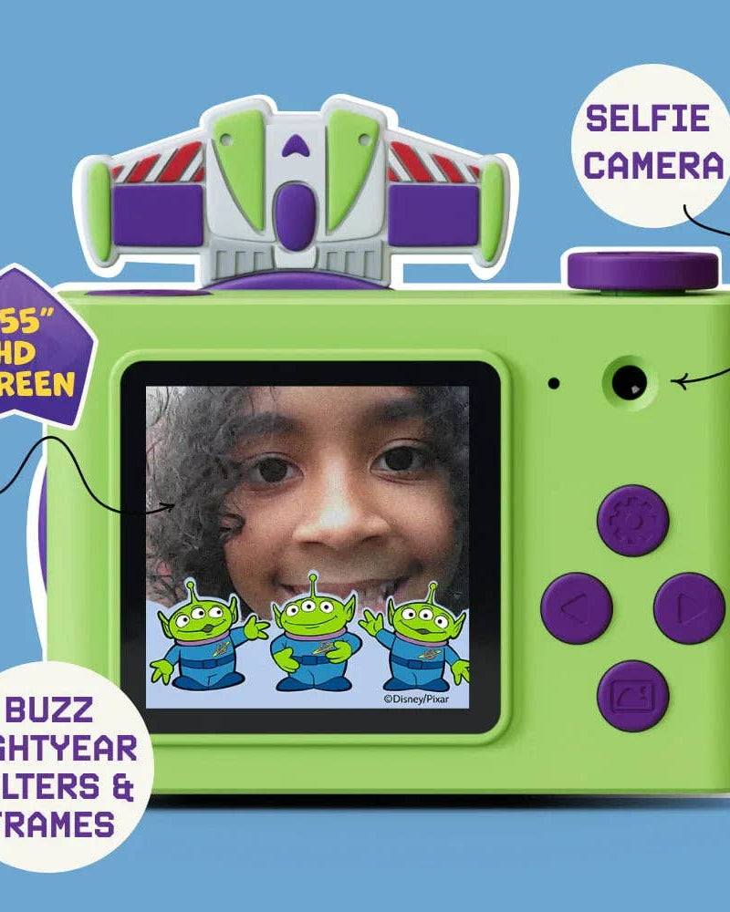 Mini appareil photo Disney Buzz Lightyear -Jeux électroniques- Boutique LeoLudo-kiimento (formerly Kidamento)